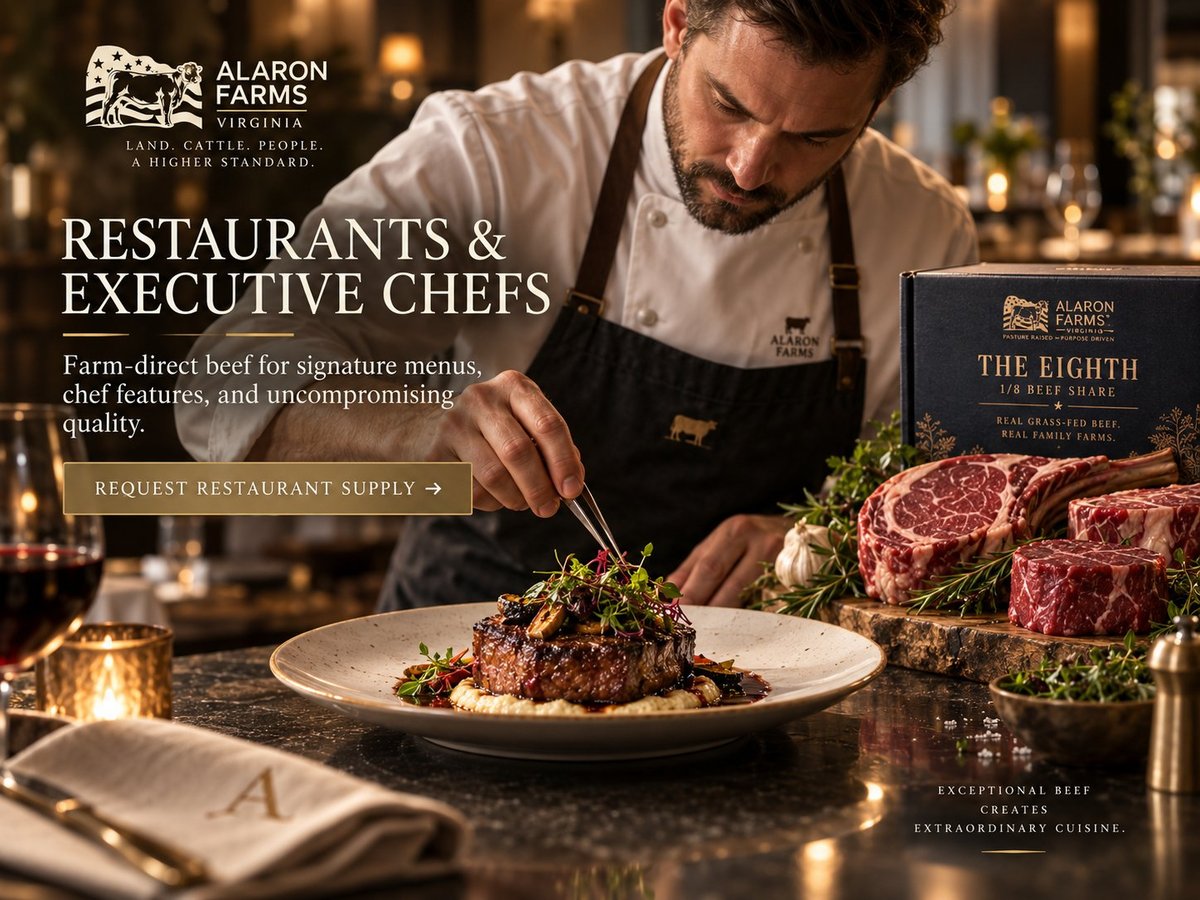 Alaron Farms Provisions share box for restaurants and executive chefs