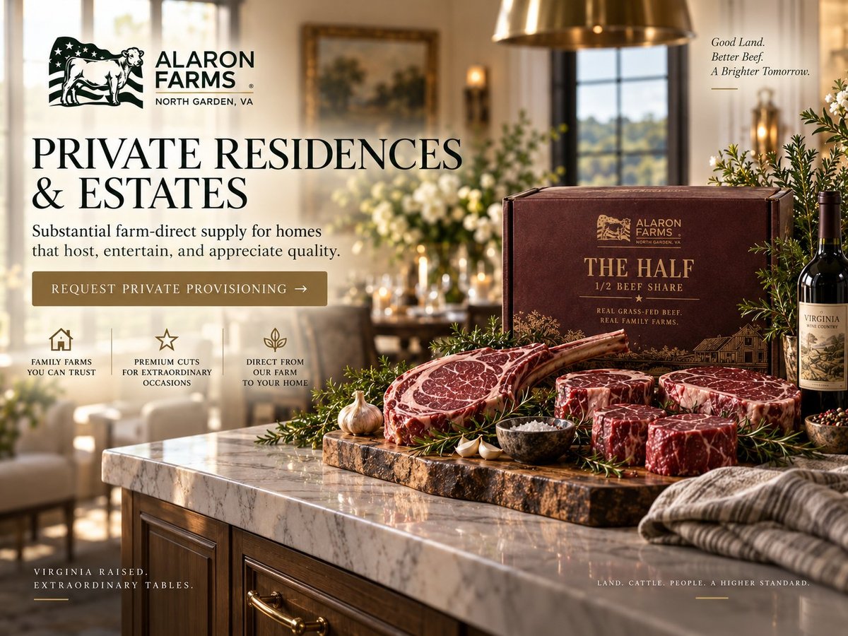 Alaron Farms Provisions share box for private residences and estates